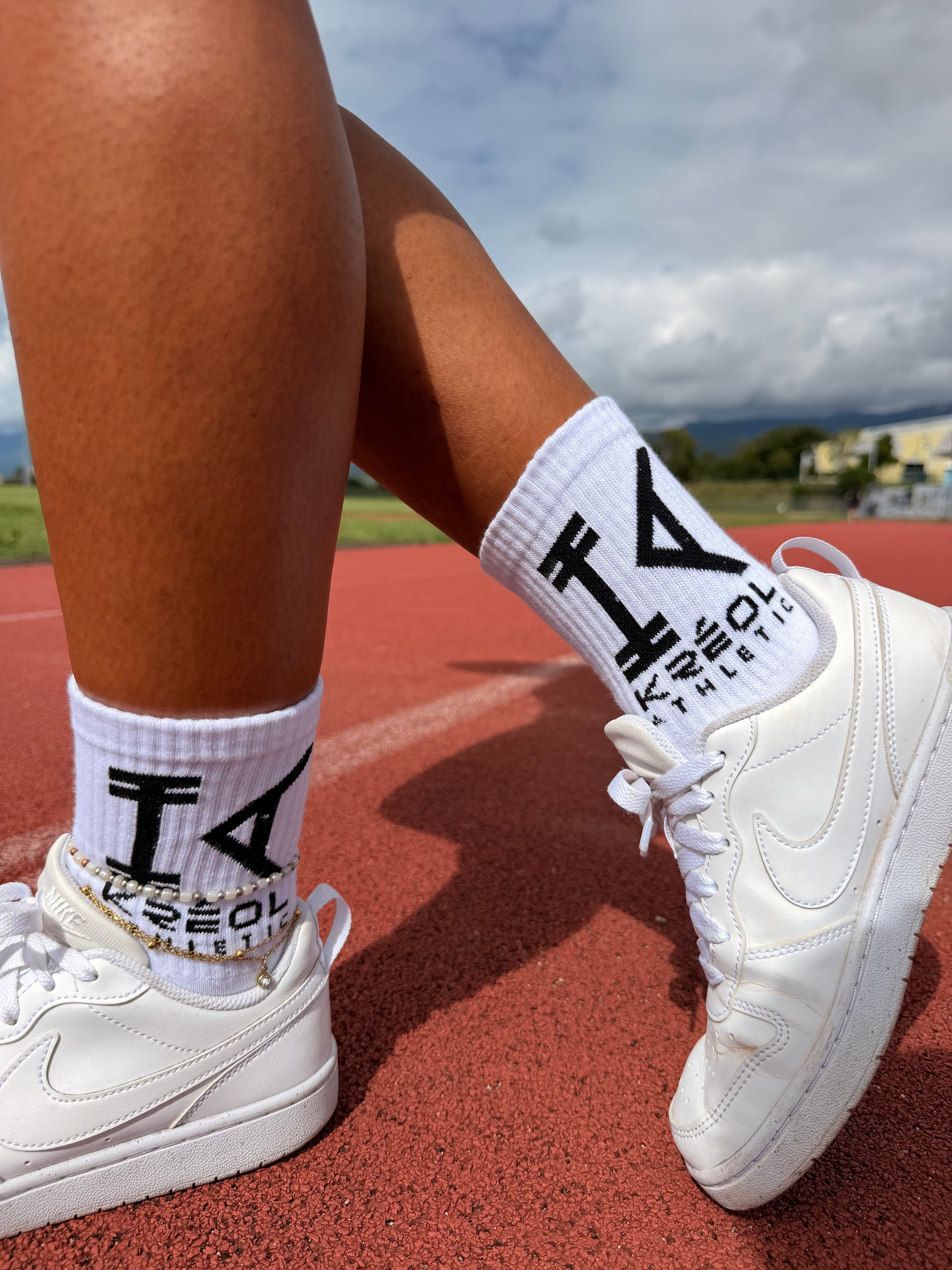 Chaussettes sport logo 974 homme femme — Kréol Athletic La Réunion
