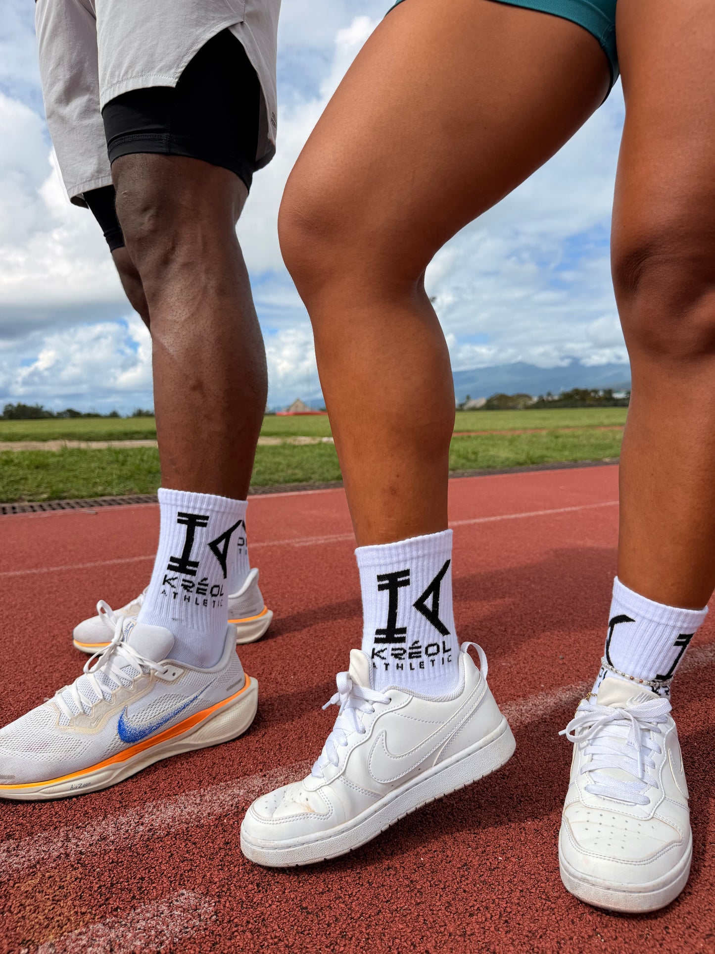 Chaussettes sport Kréol Athletic — Logo 974 | Homme & Femme La Réunion